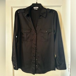 Express Button Down Blouse